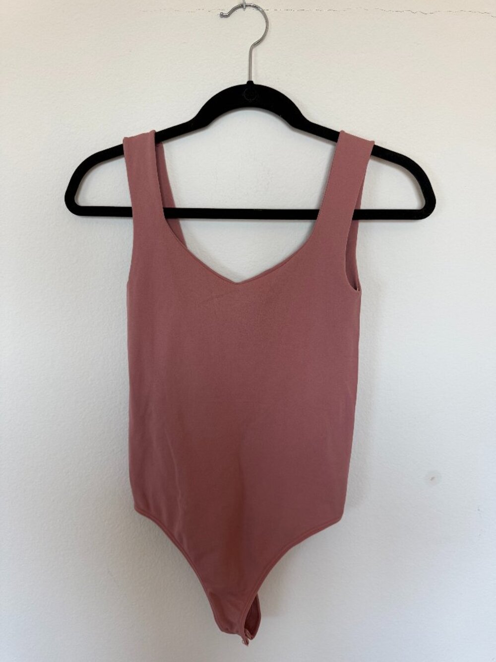 Intimately Free People Windblush Scoop Neck Bodysuit in Dusty Pink SZ XS/S New - Picture 4 of 6